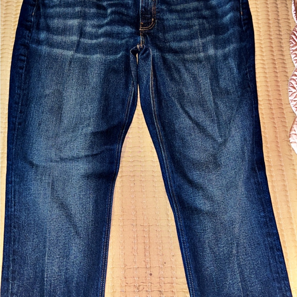 Michael Kors Dark Blue Straight Jeans